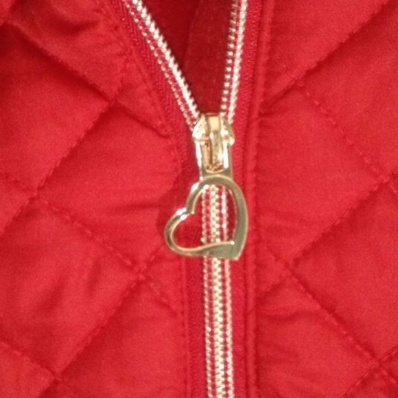 EUC Okie Dokie 4T red hooded long sleeve winter jacket Cheetah Fur - Picture 3 of 4